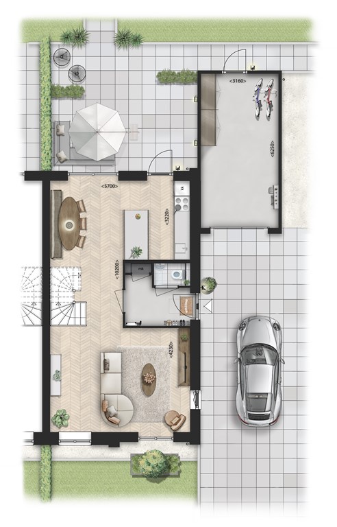 mediumsize floorplan